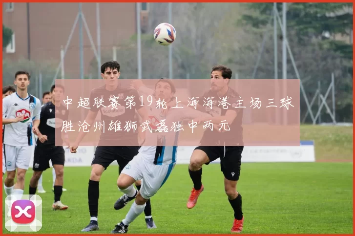 中超联赛第19轮上海海港主场三球胜沧州雄狮武磊独中两元